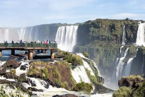 Visit the stunning Iguazu falls