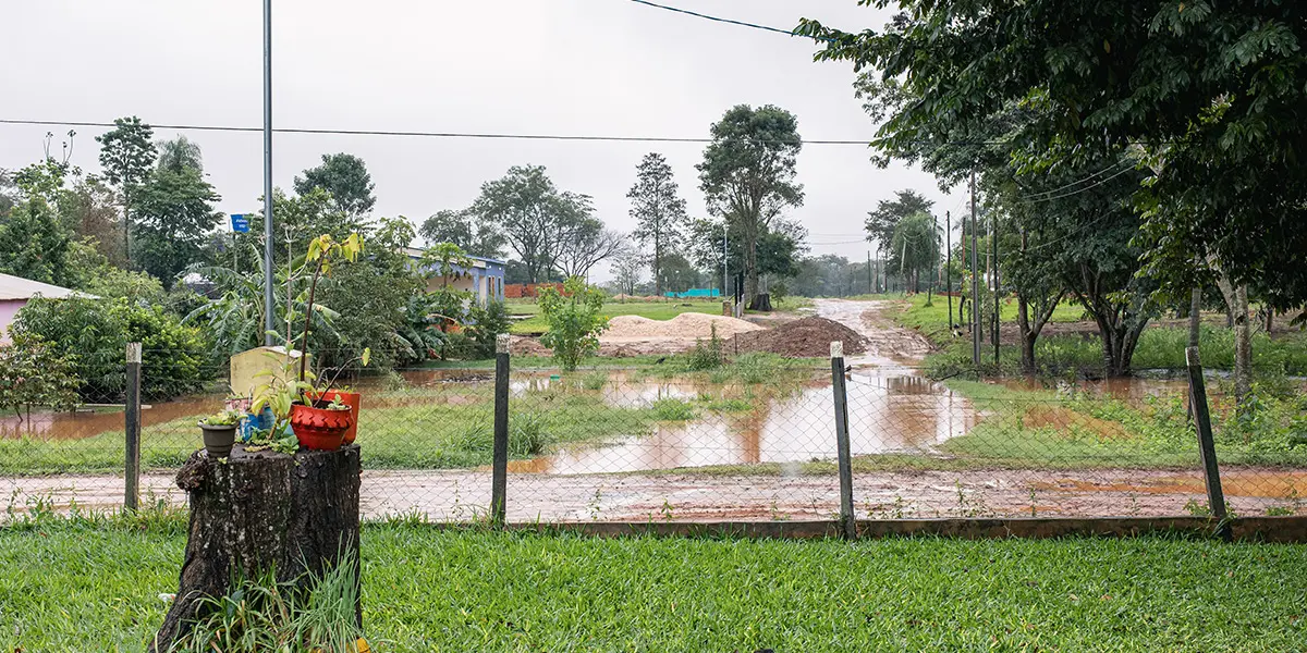 Rural community in Paraguay