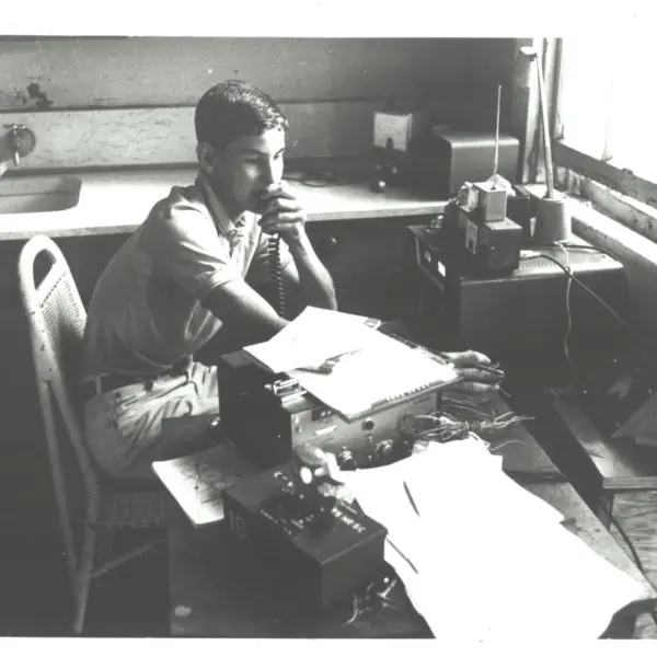 Steve Cook, ham radio 1965