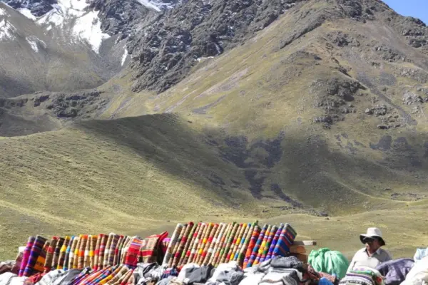View of the Andes Mountains