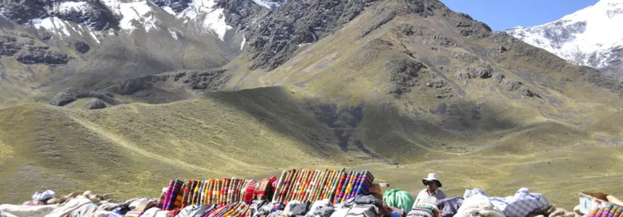 View of the Andes Mountains
