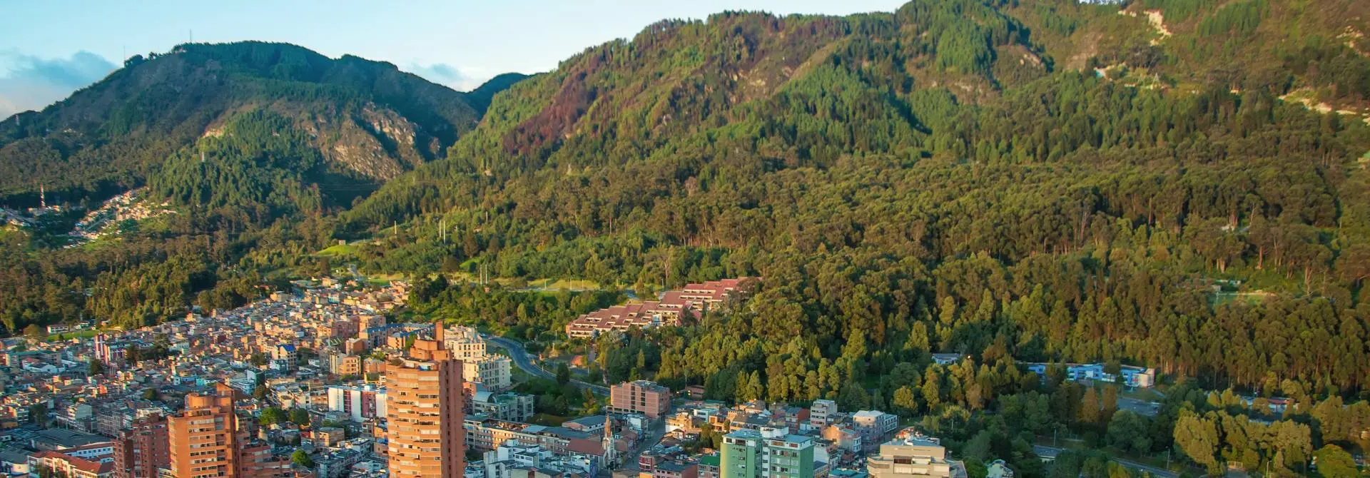 View of the Andes Mountains